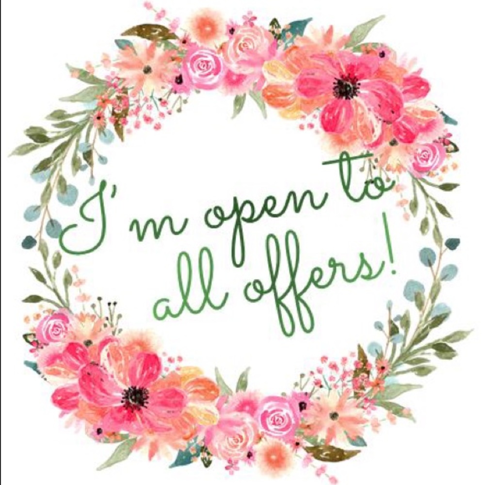 I’m open to all offers!